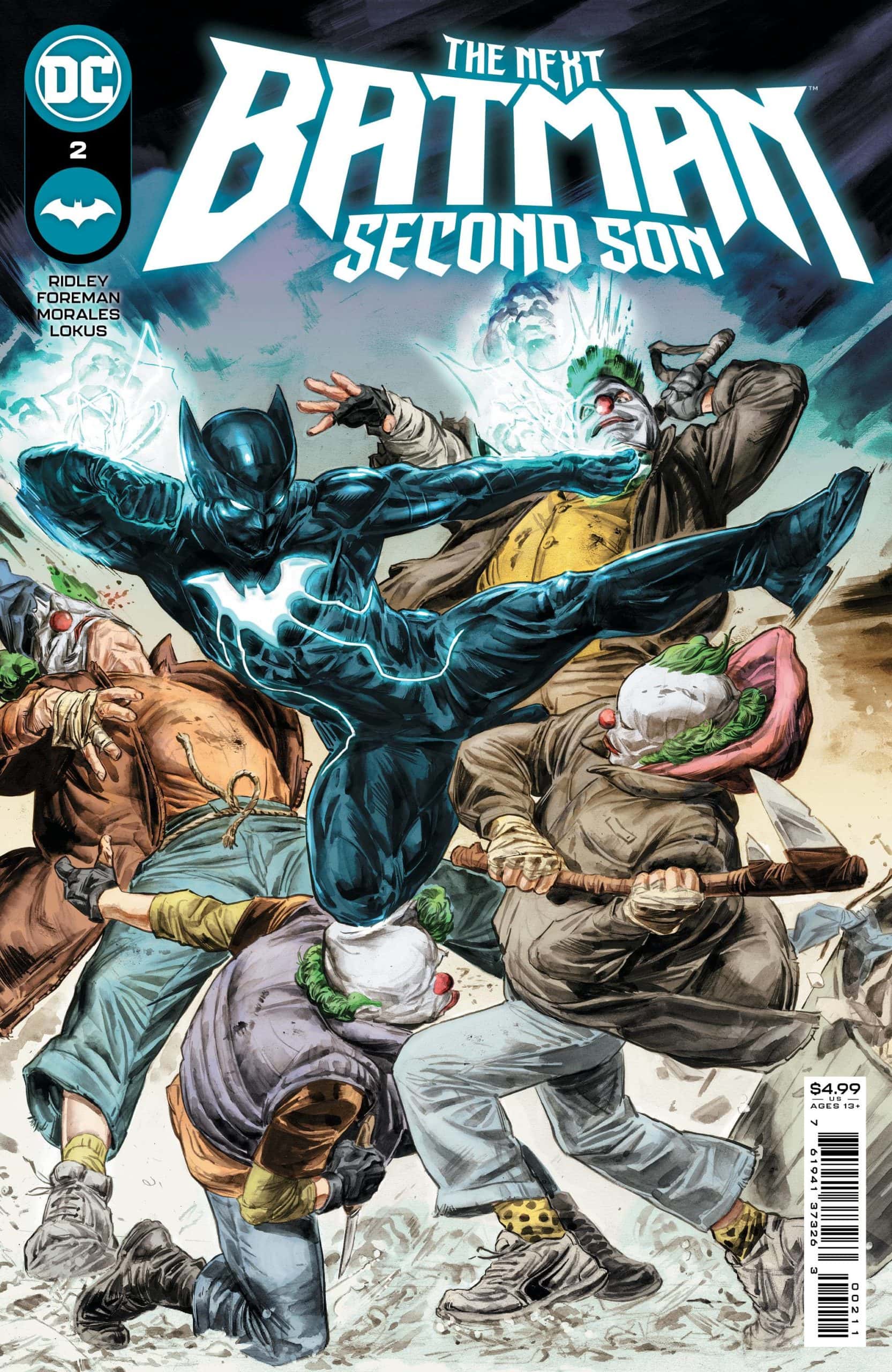 The Next Batman: Second Son #2 (of 4) - Coffee & Heroes | Belfast Comic  Store and online shop