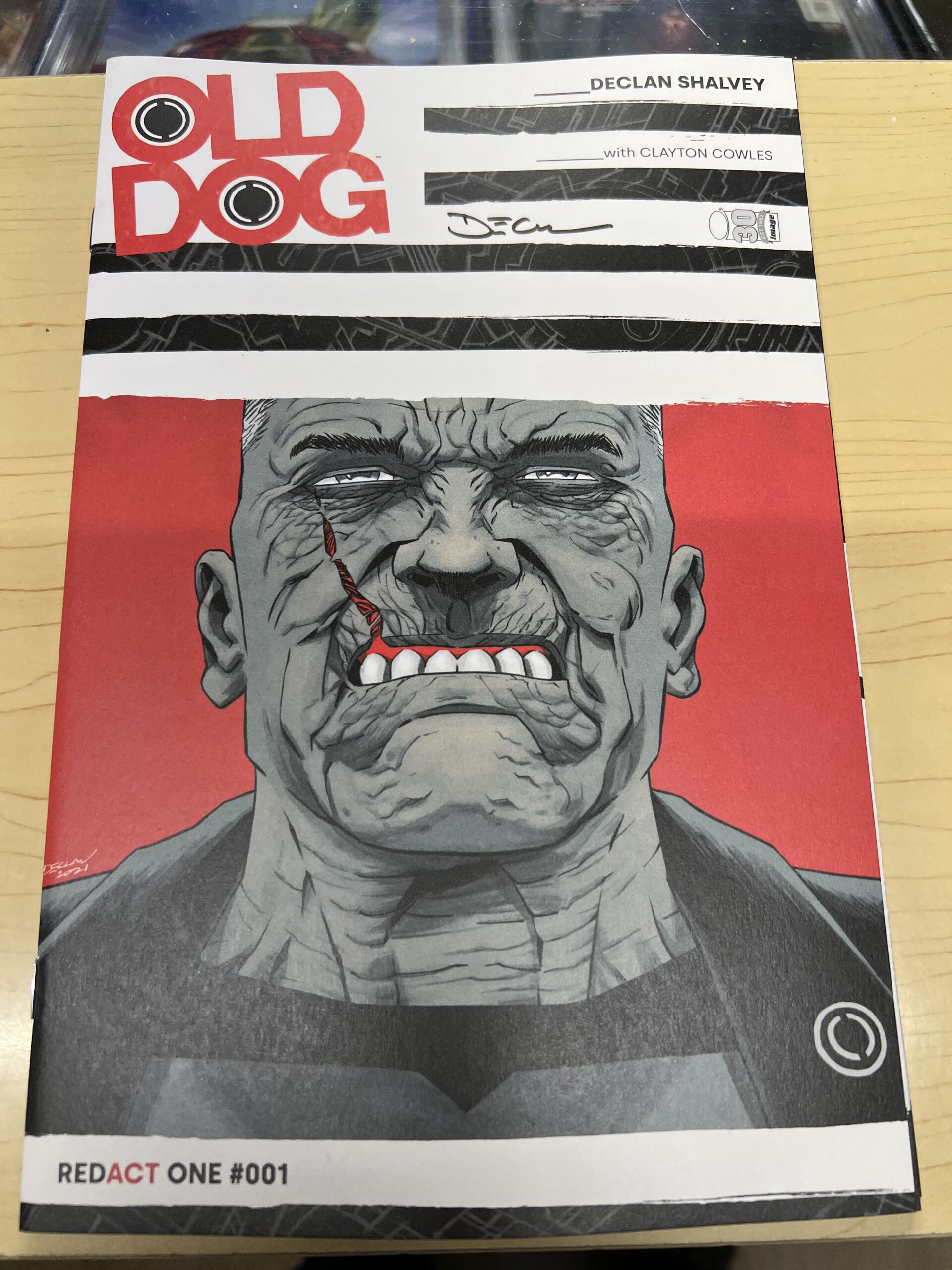 Old Dog #1 SIGNED Edition - Coffee & Heroes | Belfast Comic Store and  online shop